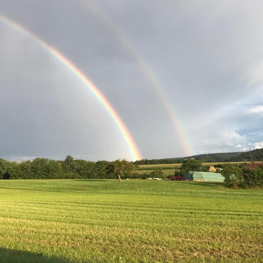 Ferienwohnung Am Weiltalradweg Weinbach エクステリア 写真